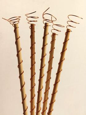 Electroculture rod, plant stakes 25cm